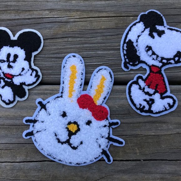 Iron On Patches Embroidery Applique Patches Craft - Picture 1 of 8